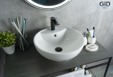 Раковина накладная (45х45) Gid N9001