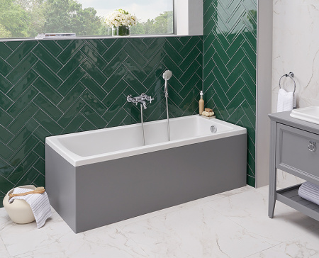 Ванна акриловая Vitra Neon 52280001000 (170х75) без гидромассажа