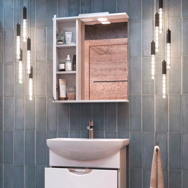 Зеркало со шкафом (60x70) Vigo Callao z.CAL.60.L.El