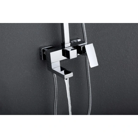 Душевая стойка ABBER Daheim AF8216L с изливом, хром