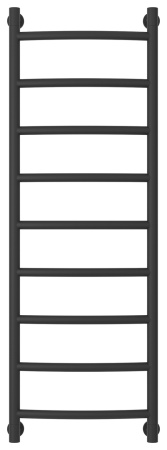 Полотенцесушитель Водяной Выгнутая Сунержа Галант + (120х40) Темный Титан Муар 15-0200-1240