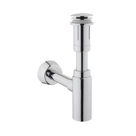 Набор донный клапан и сифон для раковины Vitra Syphon A45154, хром 
