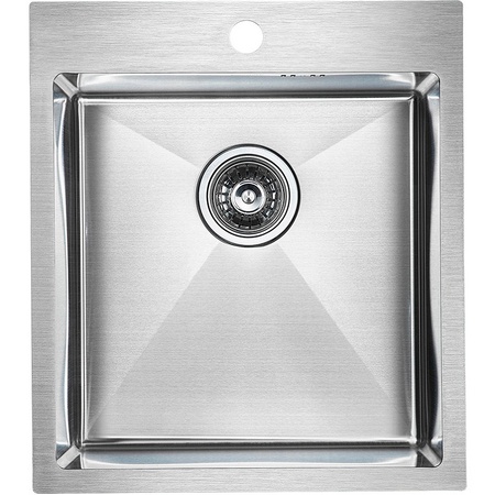 Кухонная мойка Paulmark  Favor PM214551-BS брашированная нерж. сталь