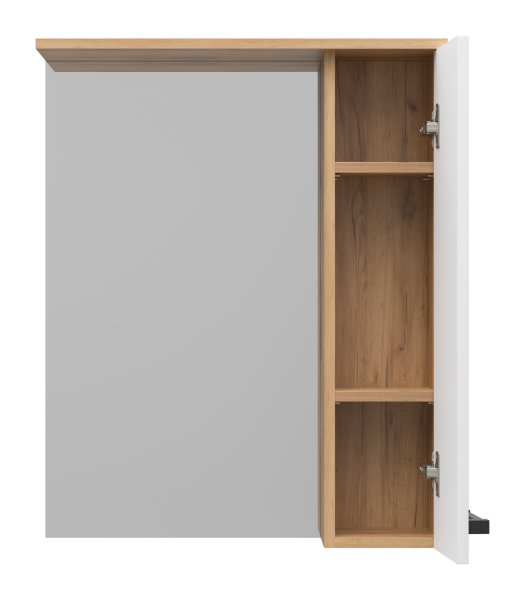 Зеркало-шкаф (60х75) Misty Крафт 60 правый П-Кра-02060-011П