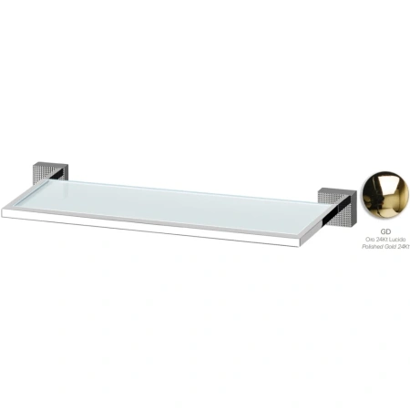 Полка, стекло матовое CEZARES PRIZMA-TD08-03/24