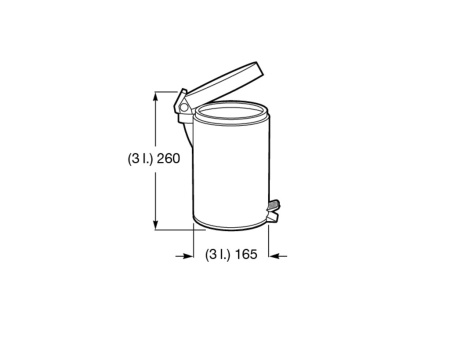 Ведро мусороное Roca Hotels 815487001