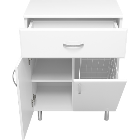 Комод Люси 60 с бельевой корзиной Э-Люс07060-011Бк