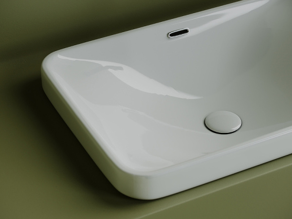 Раковина встраиваемая сверху (60,5х41,5) Ceramica Nova ELEMENT CN5041