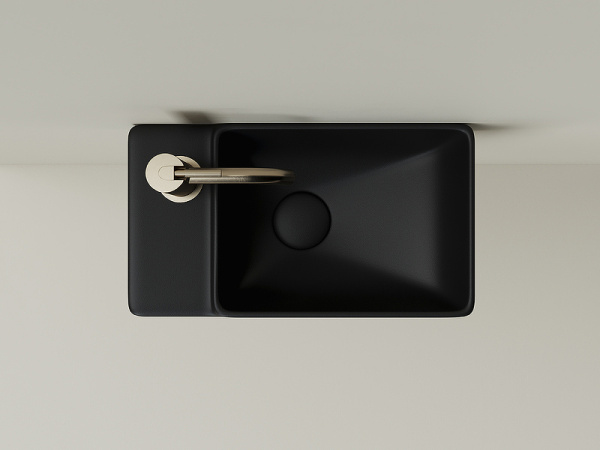 Раковина подвесная (39,5х22) Ceramica Nova ELEMENT CN5046MB