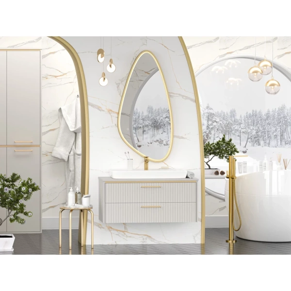 Тумба с раковиной 100 см Brevita Elche УТ000022433