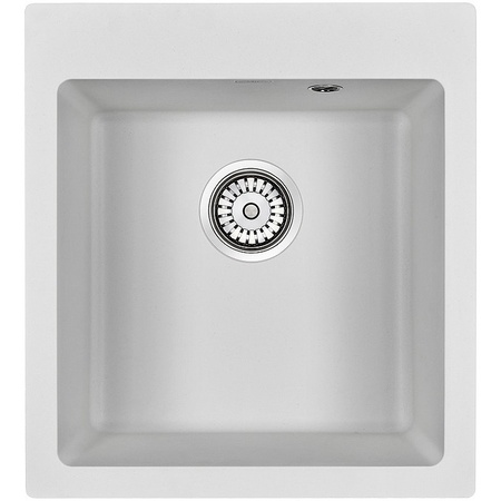 Кухонная мойка Paulmark  Kante 45 PM104651-WH белый