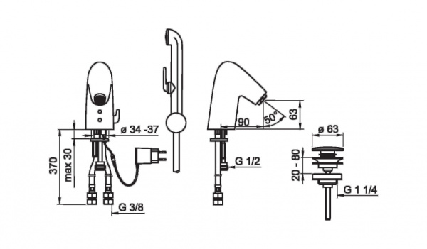 Смеситель для кухни Oras Alessi Il Bagno One 8526FT Смеситель для кухни Oras Alessi Il Bagno One 8526FT