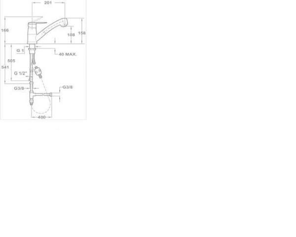 Смеситель для мойки MOFEM MODE 152-0046-60 Смеситель для мойки MOFEM MODE 152-0046-60