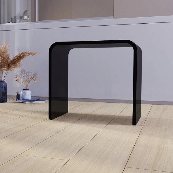 Стульчик для ванной Veconi ST-AC-1TB черный