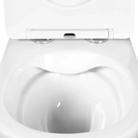 Унитаз подвесной безободковый Aquatek Вега AQ1905-00 микролифт