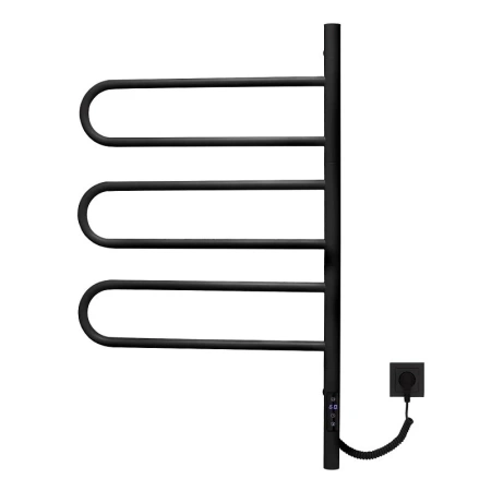 Электрический полотенцесушитель Vincea 44х80 VTD-1R2CBE черный