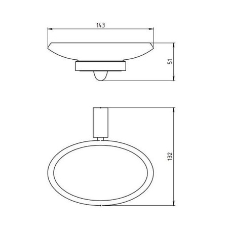 Мыльница Novaservis Metalia 10 0036.0