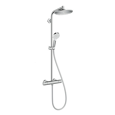 Душевая система с тремостатом Hansgrohe Crometta S 240 1jet Showerpipe 27267000 хром