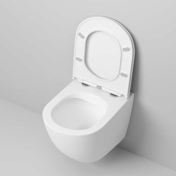 Унитаз подвесной безободковый Grossman Color GR-4455MS с сиденьем микролифт