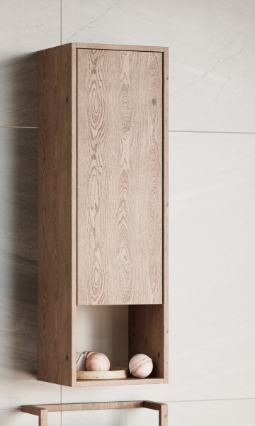 Шкаф подвесной Aquaton Хоуп 1A287503HP6C0 орех