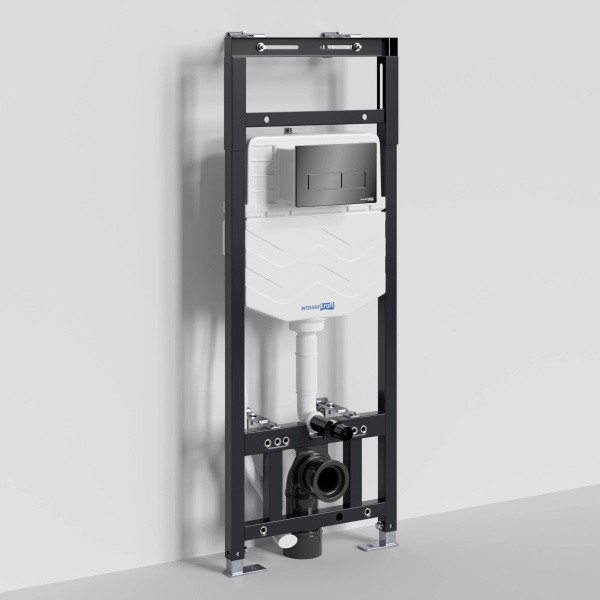 Инсталляция для подвесного унитаза WasserKraft Alme 15TLT.010.ME.PB03