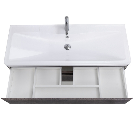 База под раковину BelBagno 120 ALBANO-1200-2C-SO-RNG подвесная Rovere Nature Grigio