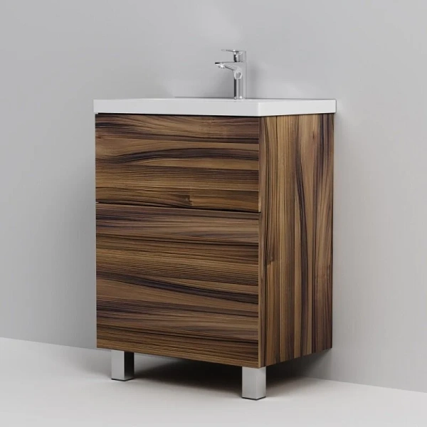 Тумба без раковины 60 см Am.Pm Gem M90FSX0602HF орех