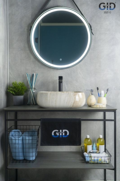 Раковина накладная (45х40) Gid Mnc554