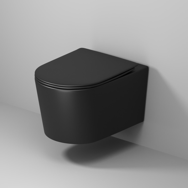 Унитаз подвесной безободковый Grossman  GR-4499BMSQ с сиденьем микролифт