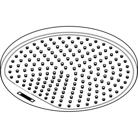 Верхний душ Hansgrohe Crometta S 240 1jet 26723670 черный матовый