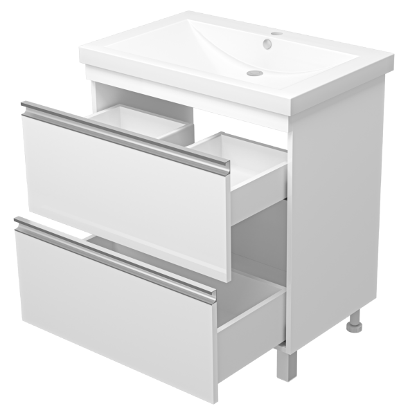 Тумба под раковину Misty Ингрид 75 П-Инг-01075-012Я