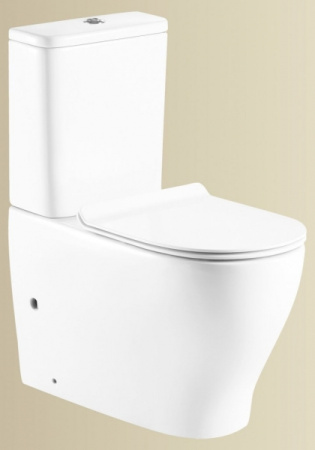 Чаша унитаза безободкового BelBagno Amalia BB2154CPR