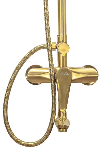 Душевая система с изливом ПСМ-Профсан Steel PSM-303-8