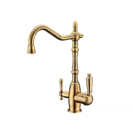 Смеситель для кухни с подключением к фильтру Zorg ZR 312 YF-33-BR бронза