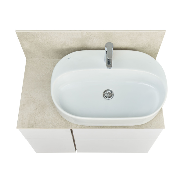 Столешница под раковину Aquaton с панелью Мишель 80  1A277203MIX40