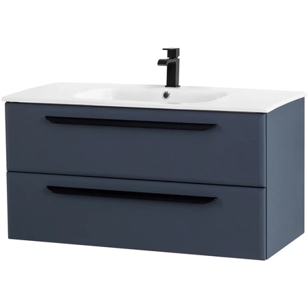 Тумба под раковину Cezares ECO-CER-1200-2C-SO-GR-P Grafito без ручек
