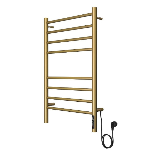 Полотенцесушитель электрический (50х80) П8 Terminus Аврора 4670078571922 золото