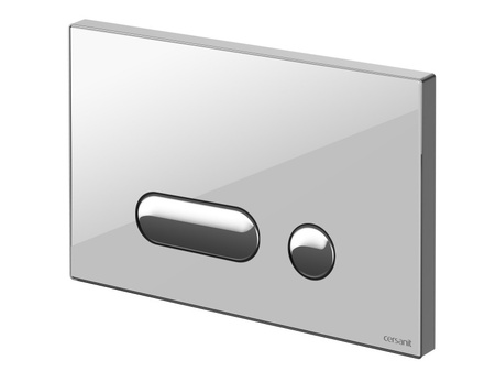 Кнопка Cersanit INTERA белая глянцевая стекло P-BU-INT/Whg/Gl