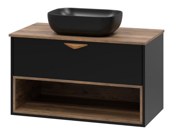 Тумба с раковиной Brevita Bergen 90 УТ000016100