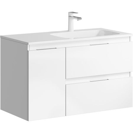 Тумба под раковину Aqwella Accent ACC0109RW белая