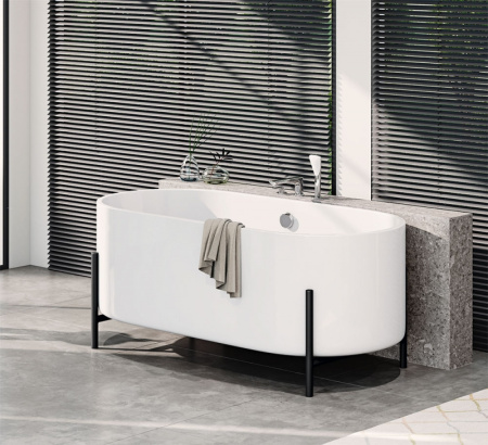 Смеситель на борт ванны Kludi Ameo 414470575