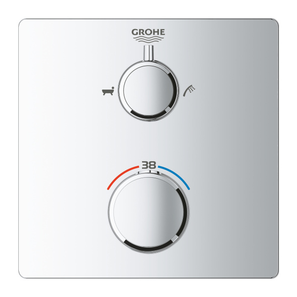 Термостат для ванны на 2 потребителя Grohe Grohtherm 24080 000 (24080000) хром