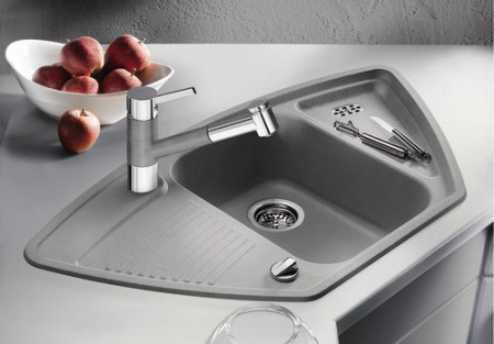Смеситель Blanco Tivo-S (хром/алюметаллик) 517611