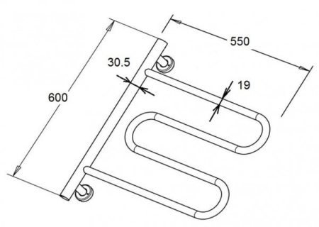 Полотенцесушитель ZorG ZR 019