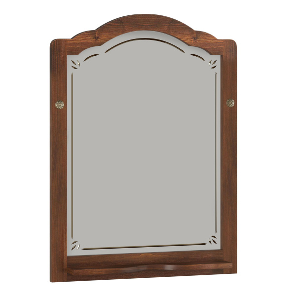 Зеркало Opadiris Лоренцо 80 00-00007046  светлый орех, с выключателем, без светильника