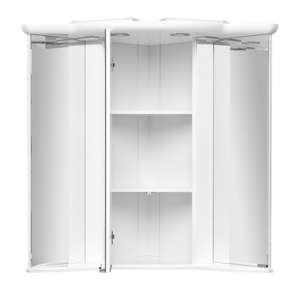 Зеркальный шкаф Aquaton Альтаир 62 белый 1A042702AR010