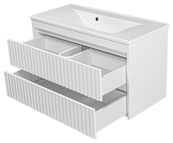 Тумба под раковину Brevita Balaton 100 BAL-06100-01-01П2Я