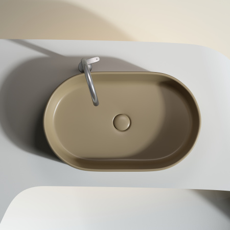 Раковина накладная (60,8х38,5) Ceramica Nova ELEMENT CN6048MC