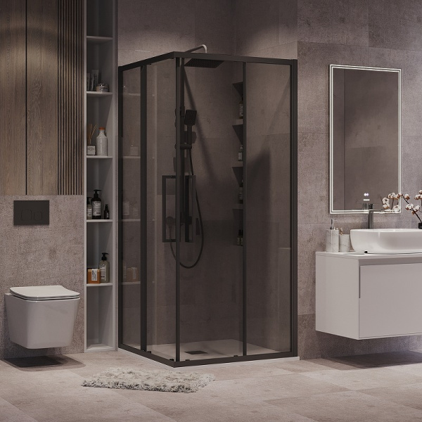 Душевой уголок (100х100) Grossman Cosmo 300.K33.02.1010.21.10