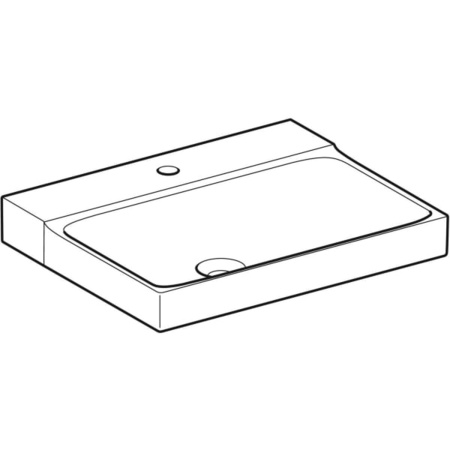 Раковина подвесная 60 см Geberit Xeno² 500.530.01.1